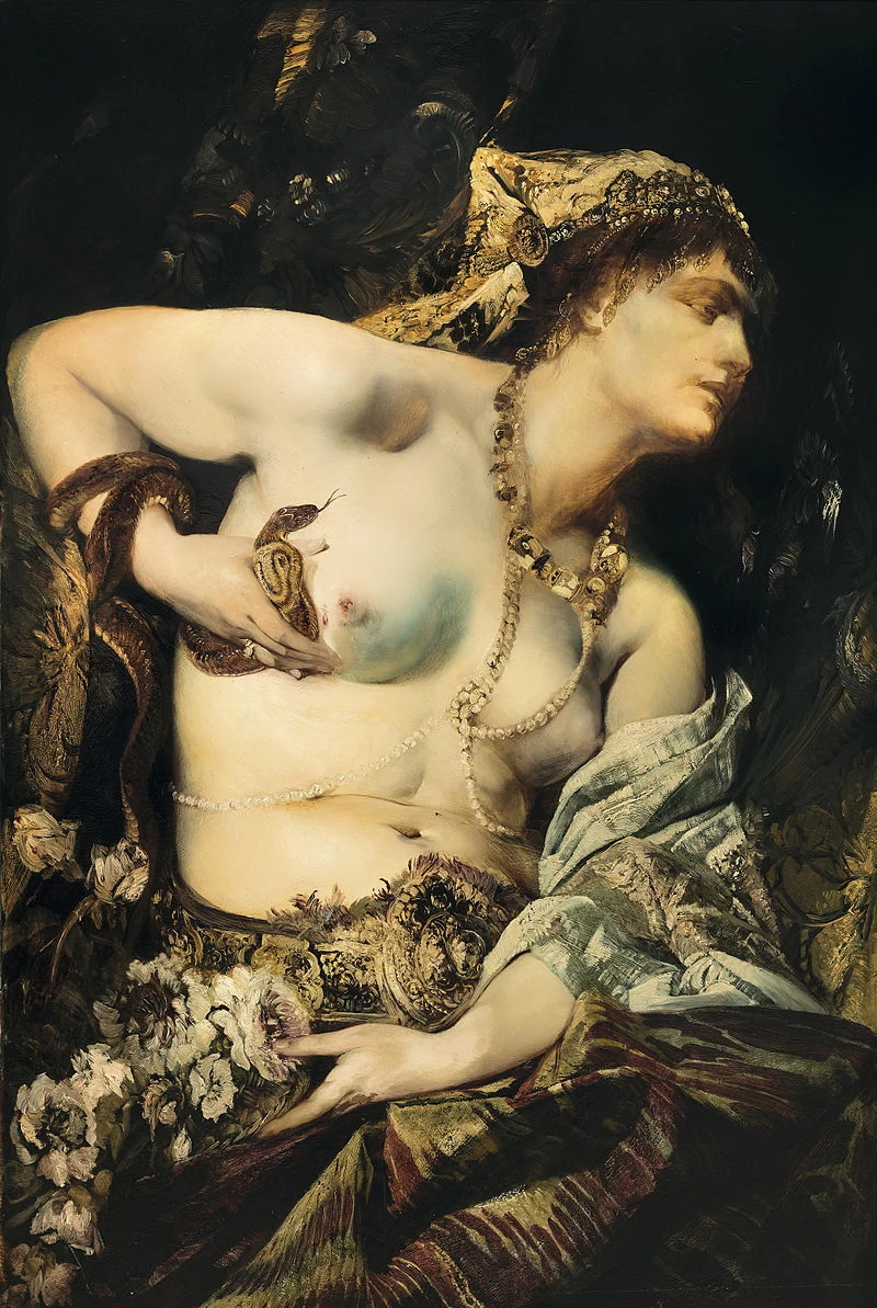 La morte di Cleopatra - Führermuseum, Linz